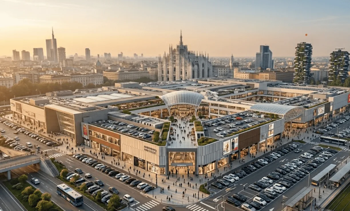 Centri commerciali più grandi di Milano per superficie