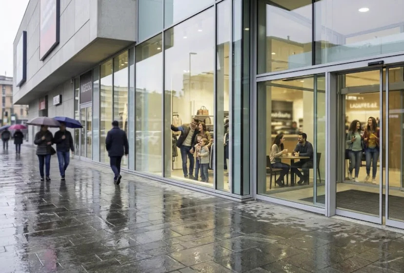Cosa fare a Milano quando piove nei centri commerciali